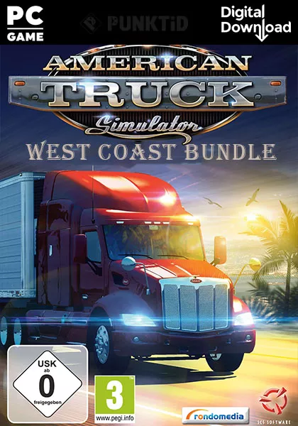 American Truck Simulator - West Coast Bundle (PC)