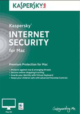 Kaspersky Internet Security 2015 (Mac-1 user-1 year)
