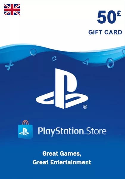 UK PSN 50 GBP Gift Card